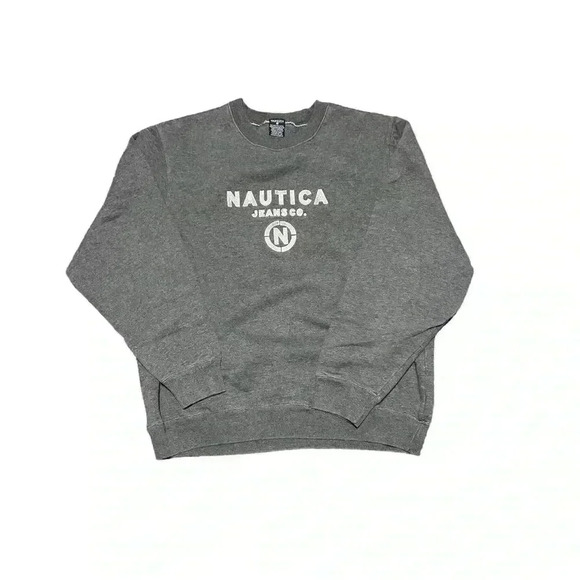 Vintage Nautica Jeans Co. 90s Crewneck Sweatshirt Size 2XL - Picture 1 of 1